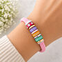 Personalised Womens Medical ID Bracelet With Engraved Rings, thumbnail 1 of 5