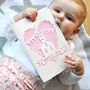 With Love, Christening Papercut Card, thumbnail 1 of 9