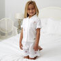 Girl's Personalised Butterfly Cotton Short Set Pj, thumbnail 2 of 3