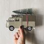 Large Campervan With Christmas Tree, thumbnail 1 of 2