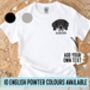 English Pointer T Shirt, thumbnail 1 of 6