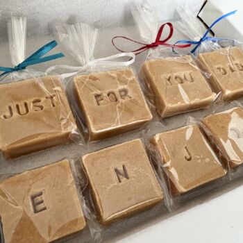 Happy Fathers Day Scottish Tablet Gift Box, 3 of 12