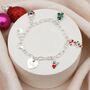 Children's Christmas Charm Bracelet, thumbnail 3 of 6