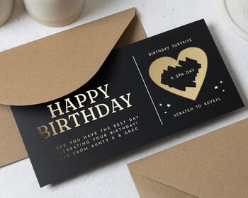 Birthday Surprise Scratch To Reveal, 4 of 9