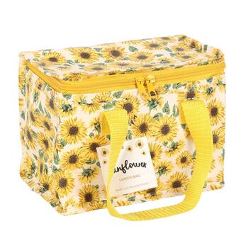 Sunflower Print Lunch Bag, 2 of 3