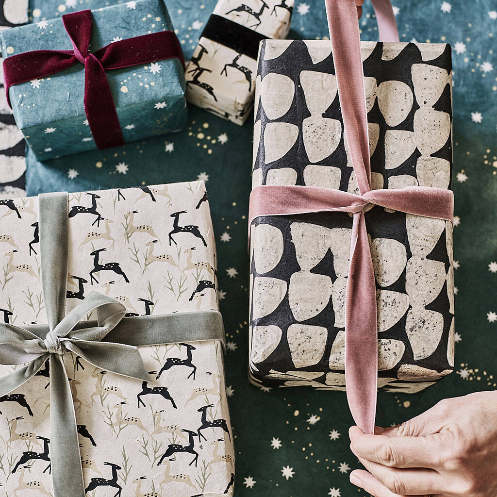 folk wrapping paper by rowen & wren