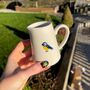 Ceramic Milk Jug With Embossed Blue Tit Motif, thumbnail 2 of 5