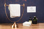 Handmade Solid Copper Towel Bar, thumbnail 1 of 7
