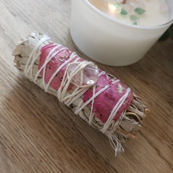 Chakra Crystal Candles And Sage Wands, 2 of 11