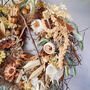 Dried Flower Bespoke Wreath Hazel, thumbnail 3 of 6