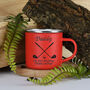 Personalised Golf And Clubs Enamel Camping Mug, thumbnail 7 of 7