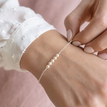Delicate Pearl Bracelet, 5 of 9