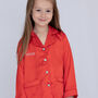 Matching Personalised Mum And Daughter Red Christmas Silky Pyjama Set, thumbnail 8 of 12