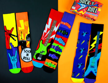 United Oddsocks Sock 'N' Roll Men's Gift Box Set, 2 of 2