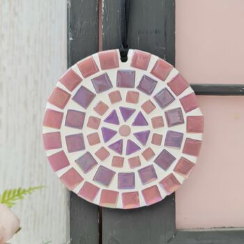 Pink Coaster/Mandala Mosaic Kit, 5 of 7