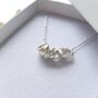 Sterling Silver Reels Necklace, thumbnail 3 of 6