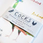 'Cocks' Illustrated Bird Tea Towel, thumbnail 2 of 3