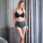 Women's 'Forest Berry' Four Pack Bamboo Hipster Briefs, thumbnail 2 of 8