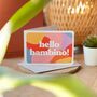 'Hello Bambino!' Colourful New Baby Card, thumbnail 4 of 4