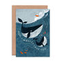 'Mum, I Whaley Love You' Greetings Card, thumbnail 2 of 2