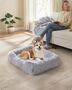 Dog Sofa Bed Washable Pet Cushion Bed, thumbnail 1 of 6
