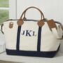 Canvas Weekend Personalised Holdall, thumbnail 1 of 4