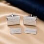 Personalised Envelope Cufflinks With Message, thumbnail 2 of 7