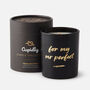 For My Mr Perfect | Luxury Scented Candle For Him, thumbnail 2 of 5