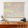 Vintage Map Of London Poster, thumbnail 2 of 9