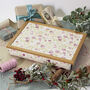 Bean Bag Lap Tray With Cushion In Mulberry Rose, thumbnail 2 of 7