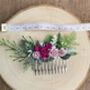 Bright And Light Pink Flower Hair Comb, thumbnail 5 of 6