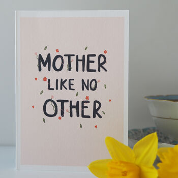 Mother Like No Other Mother's Day Card, 4 of 5