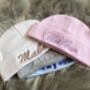 Personalised Embroidered Newborn Baby Hat, thumbnail 8 of 10