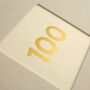 Hand Foiled 100th Birthday Photo Album, thumbnail 3 of 11