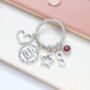 A Family’s Love Is Forever Personalised Keyring, thumbnail 3 of 9