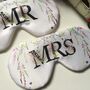 Personalised Mr And Mrs Couples Eye Mask Gift Set, thumbnail 4 of 7