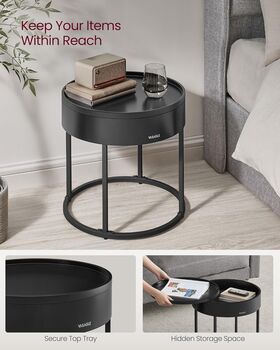 Coffee Tables Set Round Nesting Side Tables, 3 of 6