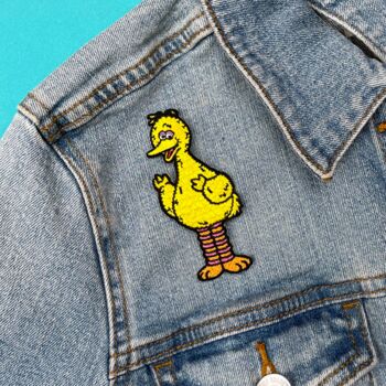 Sesame Street Big Bird Sew On Patch, 2 of 3