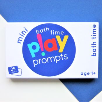 Bath Time Play Prompts Activity Cards Mini Pack, 3 of 5