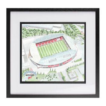 St Helens Rlc Totally Wicked Stadium Art Print, 3 of 3