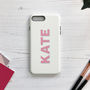 Personalised Dropshadow Leather Phone Case, thumbnail 9 of 10