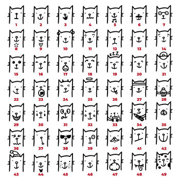Cat Family Print Personalised, 9 of 12