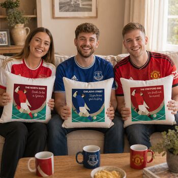Personalised Football Cushion For Top Clubs, 2 of 12