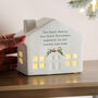 Personalised Christmas LED House, thumbnail 3 of 8