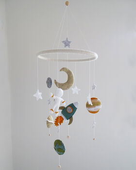 Over The Moon Nursery Mobile, 9 of 12