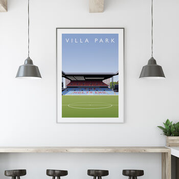 Aston Villa Villa Park Holte End Poster, 3 of 8