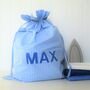 Personalised Gingham Laundry Bag, thumbnail 1 of 5