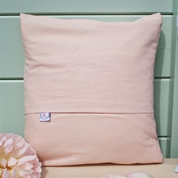 Handmade Nursery Personalised Letter Cushion Soft Wool, 5 of 12