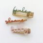 Personalised Custom Name Hair Clip, thumbnail 1 of 4