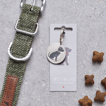 Staffie Dog ID Tag | Personalised Dog Name Tag, 2 of 12